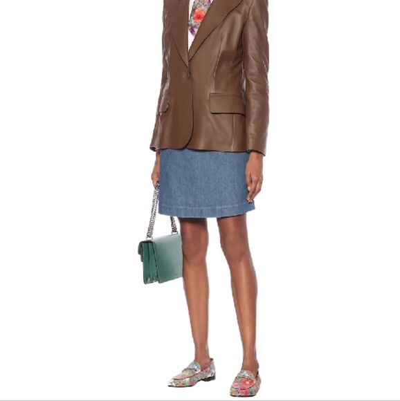 GUCCI Jordaan Multicolor Supreme GG canvass floral print  malaga kid Loafers - Picture 3 of 16